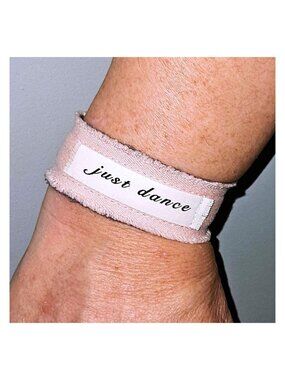 Just Dance Bracelet Art Music Jewelry Song Lyrics Gift Inspirational Comfy Cuff